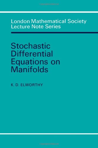 Stochastic Differential Equations on Manifolds   1982 9780521287678 Front Cover