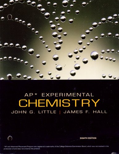 Chemistry AP Lab Manual 8E  8th 2010 9780547168678 Front Cover