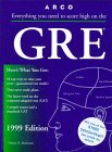 GRE : Graduate Records Exam 1999 Edition 1999th 9780028624679 Front Cover
