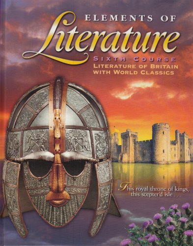 Elements of Literature  Student Manual, Study Guide, etc.  9780030520679 Front Cover