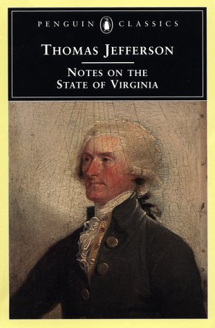 Notes on the State of Virginia  N/A 9780140436679 Front Cover