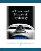 Conceptual History of Psychology   2007 9780071112680 Front Cover
