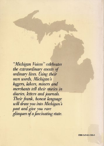 Michigan Voices   1987 9780814319680 Front Cover