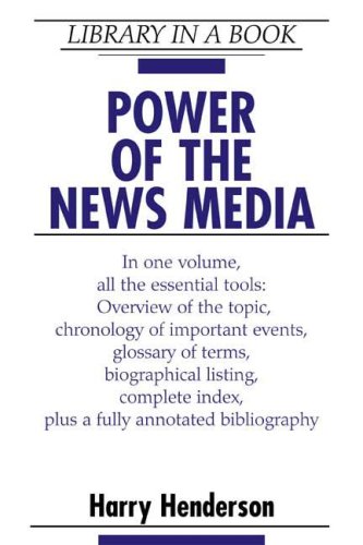 Power of the News Media   2004 9780816047680 Front Cover