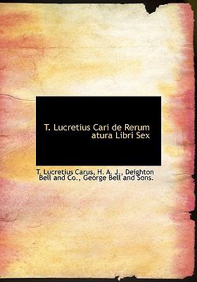 T Lucretius Cari de Rerum Atura Libri Sex N/A 9781140424680 Front Cover