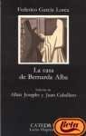 Casa de Bernarda Alba 24th 1997 9788437600680 Front Cover