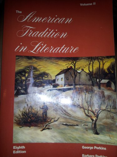 American Tradition in Literature 8th 1994 9780070493681 Front Cover
