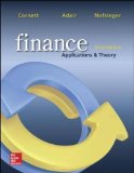 Finance: Applications and Theory  3rd 2015 9780077861681 Front Cover