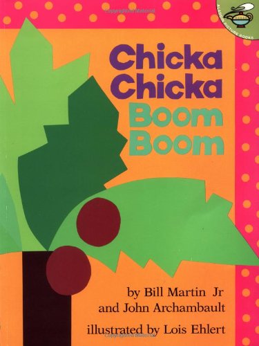Chicka Chicka Boom Boom   1989 9780689835681 Front Cover