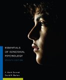 Essentials of Abnormal Psychology:   2015 9781305633681 Front Cover