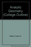 Analytic Geometry Reprint  9780064600682 Front Cover