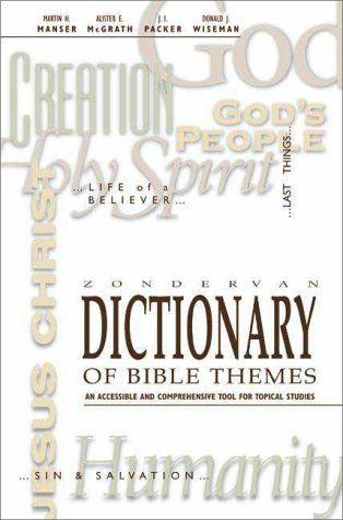 Zondervan Dictionary of Bible Themes   1999 9780310206682 Front Cover