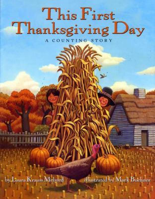 This First Thanksgiving Day A Counting Book PrintBraille  9780613684682 Front Cover