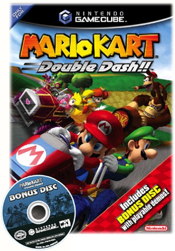 Mario Kart: Double Dash!! with Bonus Disc GameCube artwork