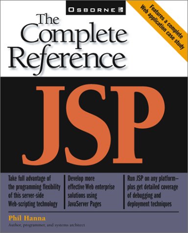 JSP The Complete Reference  2001 9780072127683 Front Cover