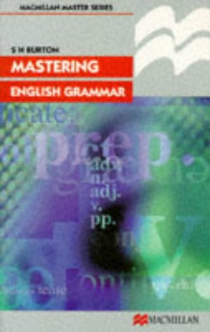 Mastering English Grammar   1984 9780333363683 Front Cover
