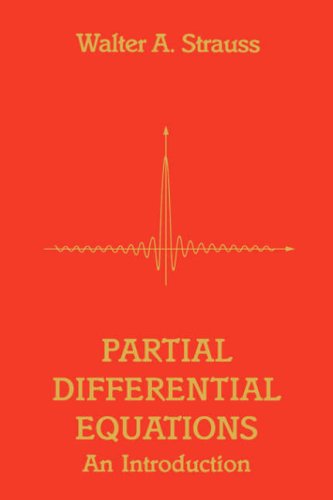 Partial Differential Equations An Introduction 1st 1992 9780471548683 Front Cover