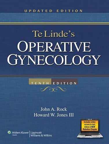 TeLinde's Operative Gynecology  10th (Revised) 9781451143683 Front Cover
