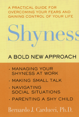 Shyness A Bold New Approach N/A 9780060930684 Front Cover