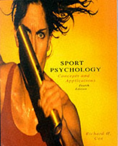 Sport Psychology Concepts and Applications 4th 1998 9780071156684 Front Cover