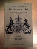 London Diplomatic List, December 2000  N/A 9780115917684 Front Cover