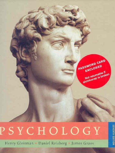 Psychology  7th 2007 (Brief Edition) 9780393977684 Front Cover
