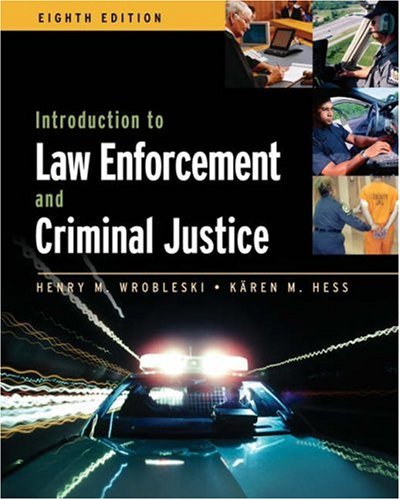 Introduction to Law Enforcement and Criminal Justice  8th 2006 9780534646684 Front Cover