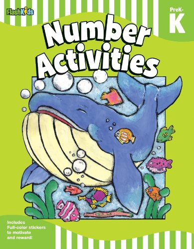 Number Activities: Grade Pre-K-K (Flash Skills)  N/A 9781411434684 Front Cover