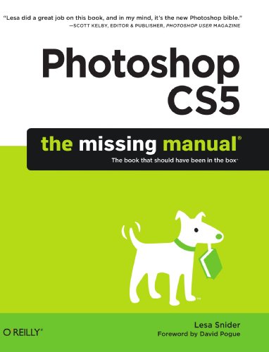 Photoshop CS5: the Missing Manual   2010 9781449381684 Front Cover