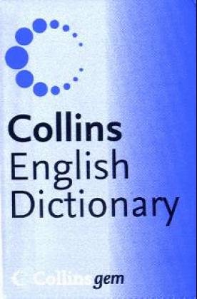 English Dictionary (Collins GEM) N/A 9780007183685 Front Cover