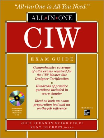 CIW All-in-One Exam Guide   2002 9780072194685 Front Cover