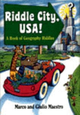 Riddle City U. S. A. A Book of Geography Riddles N/A 9780060233686 Front Cover
