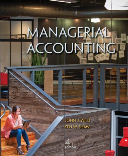 Managerial Accounting:   2013 9780078025686 Front Cover