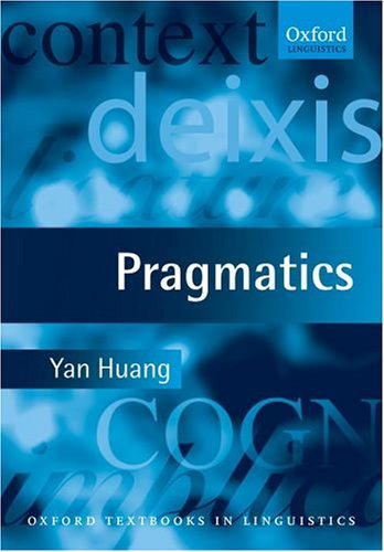 Pragmatics   2004 9780199243686 Front Cover