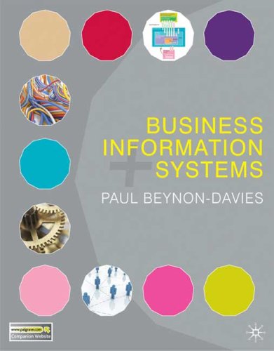 Business Information Systems   2009 9780230203686 Front Cover