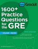 Grockit 1600+ Practice Questions for the GRE   2016 9781506202686 Front Cover