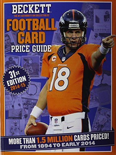 Beckett Football Card Price Guide 2015:   2014 9781936681686 Front Cover