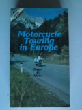Motorcycle Touring in Europe   1985 9780004474687 Front Cover