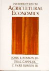Introduction to Agricultural Economics   1996 9780131024687 Front Cover