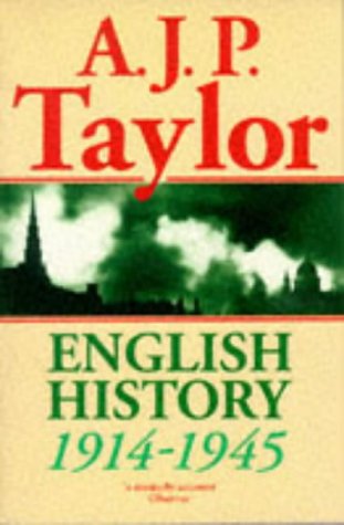 English History, 1914-1945   1992 9780192852687 Front Cover