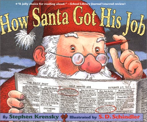 How Santa Got His Job   2002 9780689846687 Front Cover