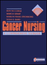 Cancer Nursing A Comprehensive Textbook 2nd 1996 9780721656687 Front Cover