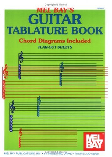 Guitar Tablature Book  N/A 9780871667687 Front Cover