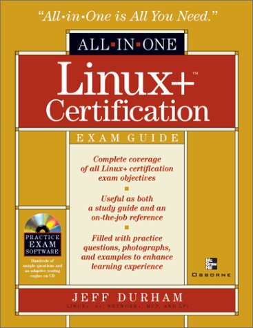 Linux + All-in-One Exam Guide   2002 9780072193688 Front Cover
