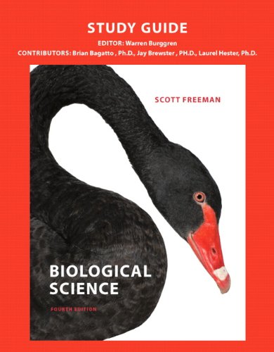Study Guide for Biological Science  4th 2011 9780321561688 Front Cover