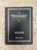 Patent Law and Policy: Cases and Materials  2013 9780769857688 Front Cover