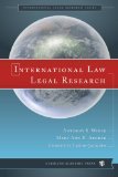 International Law Legal Research   2013 9781611630688 Front Cover
