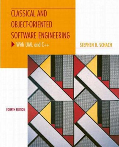 Object-Oriented and Classical Software Engineering 4th 1999 9780072901689 Front Cover
