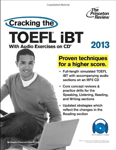 Cracking the TOEFL iBT 2013   2012 9780307944689 Front Cover