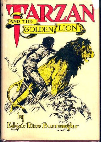Tarzan and the Golden Lion  N/A 9780345241689 Front Cover